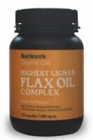 Lignan Flax Oil Complex Capsules by Barleans